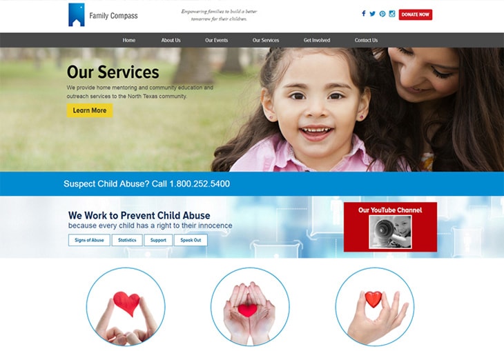 Family Compass-Web Development, Digital Marketing